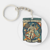 Space Odyssey – Cosmic Adventure for Space Lovers キーホルダー (正面)