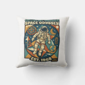 Space Odyssey – Cosmic Adventure for Space Lovers クッション (裏面)