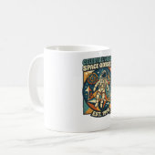 Space Odyssey – Cosmic Adventure for Space Lovers コーヒーマグカップ (正面左)