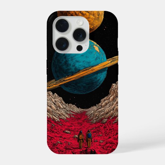 Space Odyssey Phone Case iPhoneケース (裏面)