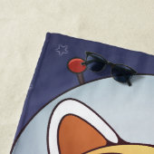 Space Panda Chippy! ビーチタオル (インサイチュ)