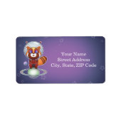 Space Panda Chippy! ラベル (正面)