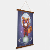 Space Panda Chippy! 吊り下げ型タペストリー (傾斜あり)