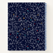 Space Pattern  ノートブック (裏面)