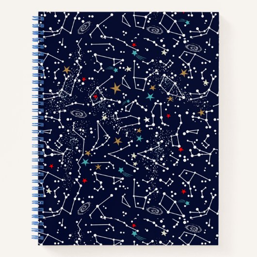 Space Pattern  ノートブック (正面)