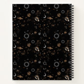 Space Pattern  ノートブック (裏面)