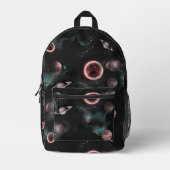 Space Pattern  プリントバックパック (正面)