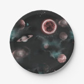 Space Pattern  ペーパープレート (正面)