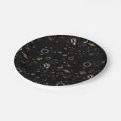 Space Pattern  ペーパープレート (アングル)