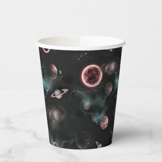 Space Pattern  紙コップ (左)