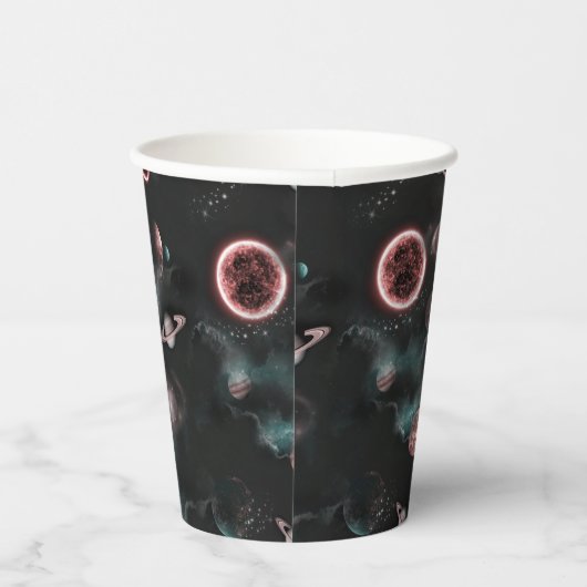 Space Pattern  紙コップ (右)