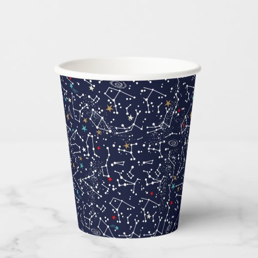 Space Pattern  紙コップ (正面)