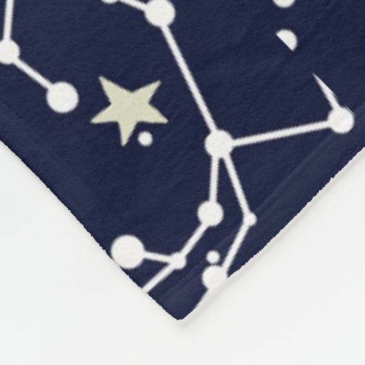 Space Pattern Fleece Blanket フリースブランケット (角)