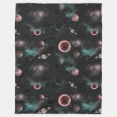 Space Pattern Fleece Blanket フリースブランケット (正面)