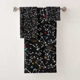 Space Pattern Towel バスタオルセット
