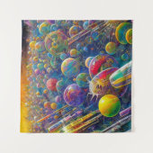 Space Race tapestry タペストリー (正面)