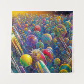 Space Race tapestry タペストリー (正面(横))