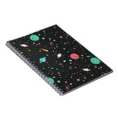 Space Rocket Ships and Planets ノートブック (右側)