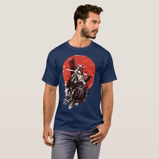 Space Samurai Bounty Hunter Japanese Edition gift Tシャツ (正面フル)