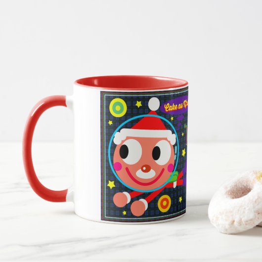 SPACE SANTA マグカップ (ドーナツ)