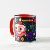 SPACE SANTA マグカップ (正面左)