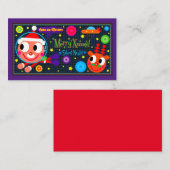 SPACE SANTA 名刺 (正面/裏面)
