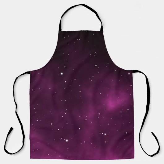 Space scape illustration astronomy graphic design  エプロン (正面)