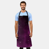 Space scape illustration astronomy graphic design  エプロン (着用した状態)