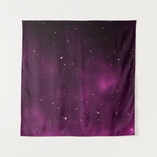 Space scape illustration astronomy graphic design  タペストリー (正面)