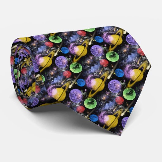 Space Science Custom Necktie ネクタイ (ロール)