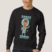 Space Sheep スウェットシャツ (正面)
