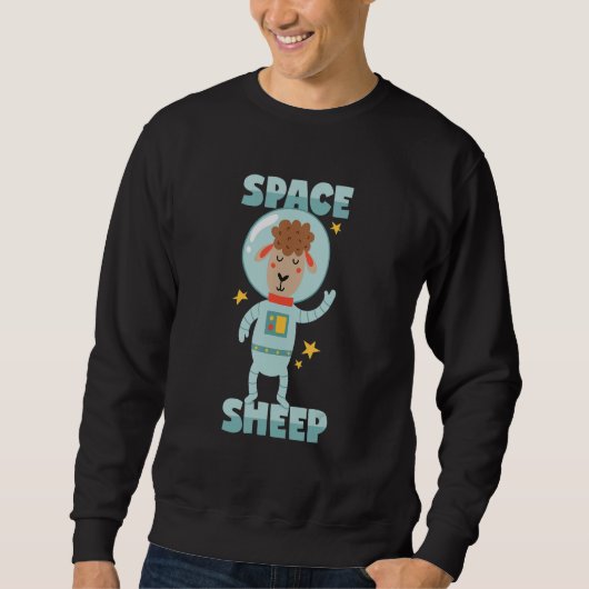 Space Sheep スウェットシャツ (正面)