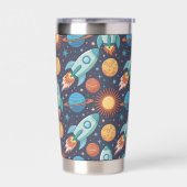 Space Ships 保温保冷タンブラー (左面)