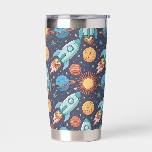 Space Ships 保温保冷タンブラー (左面)