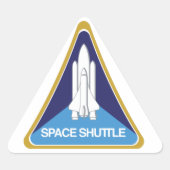 Space Shuttle 三角形シール (正面)