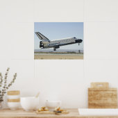 Space Shuttle Atlantis ポスター (キッチン)