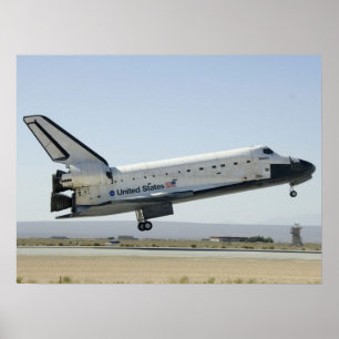 Space Shuttle Atlantis ポスター