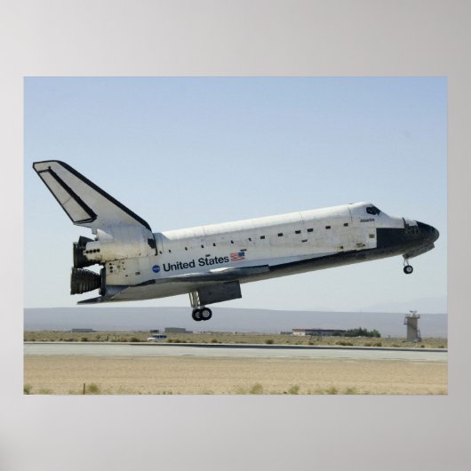 Space Shuttle Atlantis ポスター (正面)