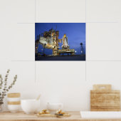 Space Shuttle Atlantis ポスター (キッチン)