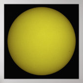 Space Shuttle Atlantis is seen in silhouette ポスター (正面)