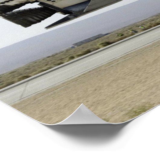 Space Shuttle Atlantis prepares for landing 2 ポスター (角)