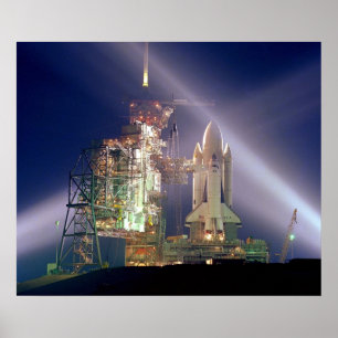 Space Shuttle Columbia (STS-1) ポスター