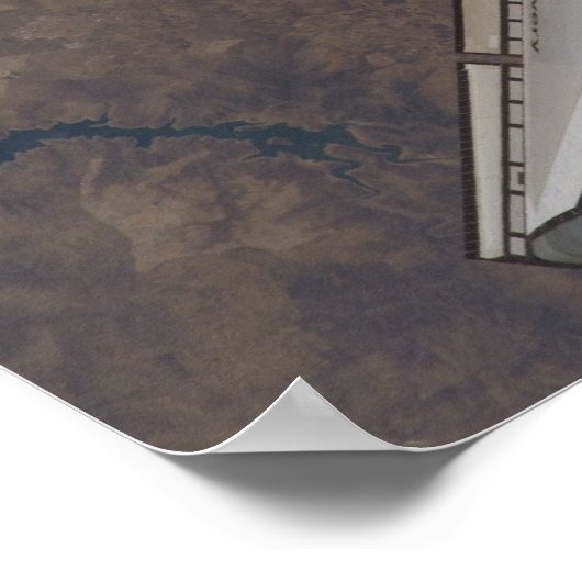 Space Shuttle Discovery Poster ポスター (角)