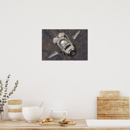 Space Shuttle Discovery Poster ポスター (キッチン)