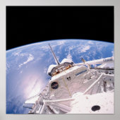 Space Shuttle Discovery (STS-95) ポスター (正面)