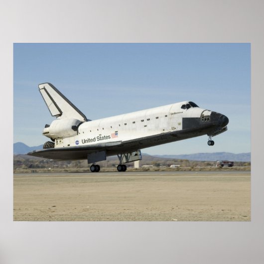 Space Shuttle Endeavour ポスター (正面)
