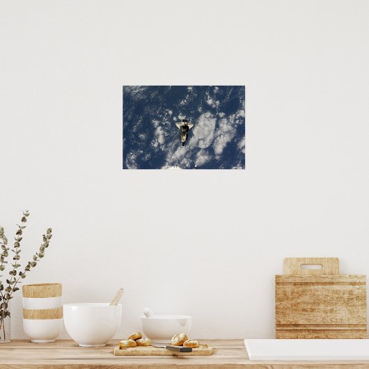 Space Shuttle Endeavour 2 ポスター (キッチン)