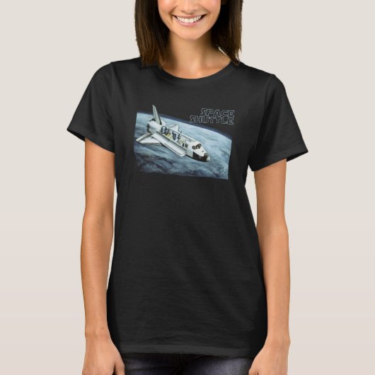 Space Shuttle Endeavour Lab Tシャツ (正面)