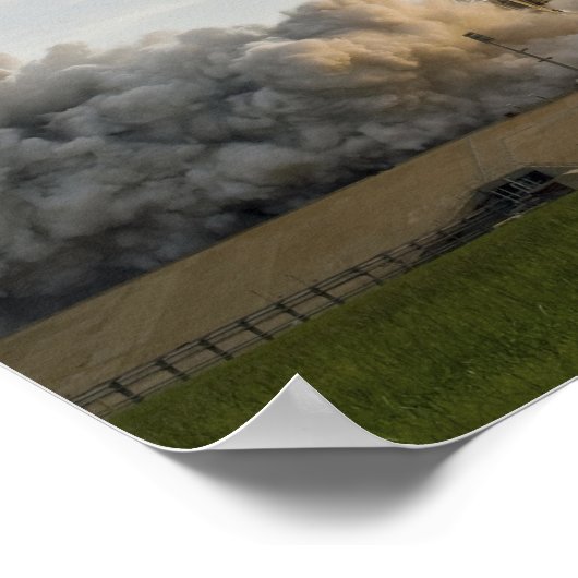 Space Shuttle Endeavour lifts off 6 ポスター (角)