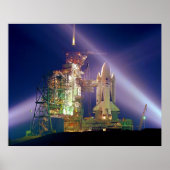 Space Shuttle Mission STS-1 Launch Pad A ポスター (正面)